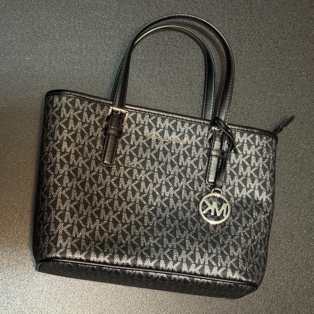 Jet Set Travel Extra-Small Logo Top-Zip Tote Bag